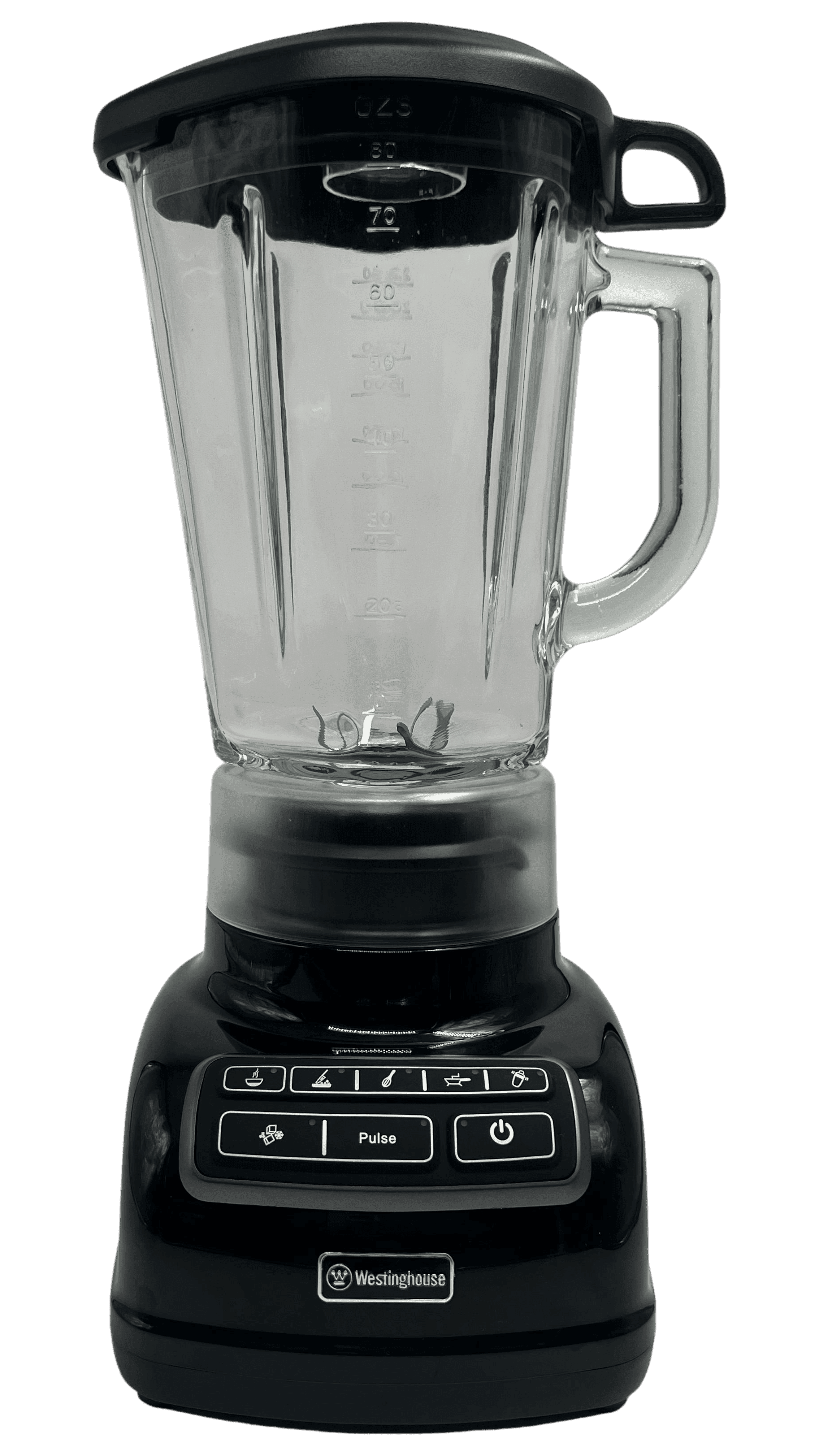 LICUADORA WHESTINGHOUSE 2,3L JARRA VIDRIO 650W NEGRA