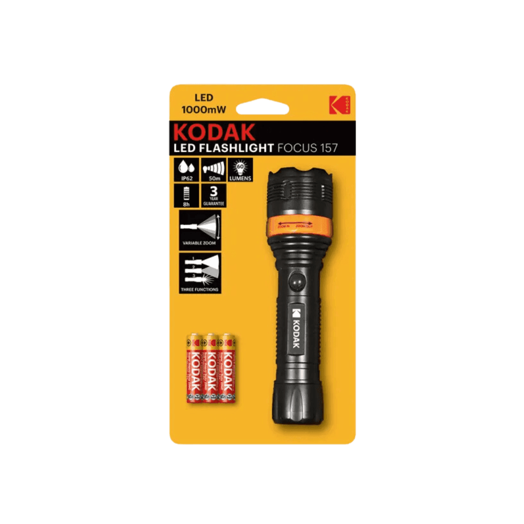 LINTERNA KODAK LED 157+3AAA