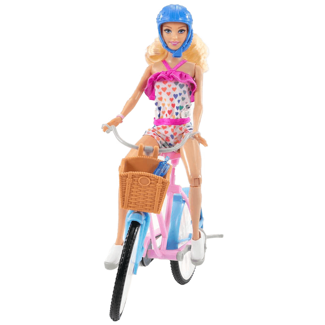 BARBIE CON BICICLETA