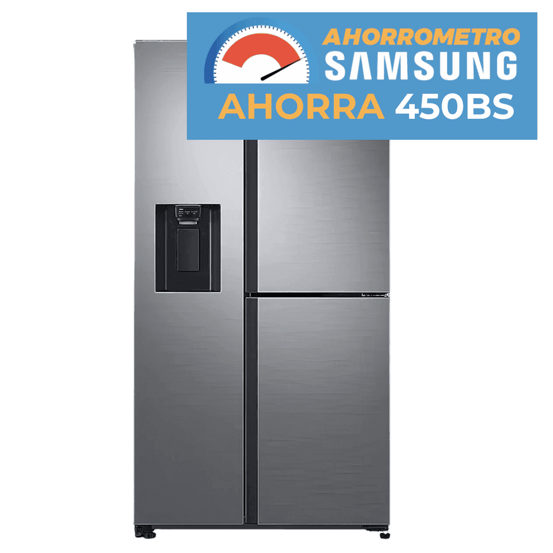 REFRIGERADOR SIDE BY SIDE 602 L CON 3 PUERTAS - SAMSUNG