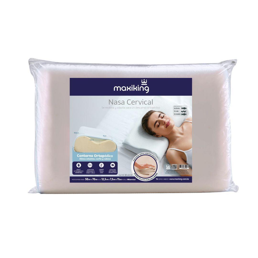 ALMOHADA MEMORY FOAM CERVICAL - MAXIKING