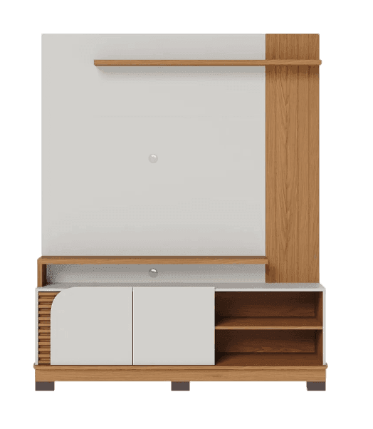 RACK TV COLIBRI JURERE 65" C/FREIJO OFF WHITE MATTE