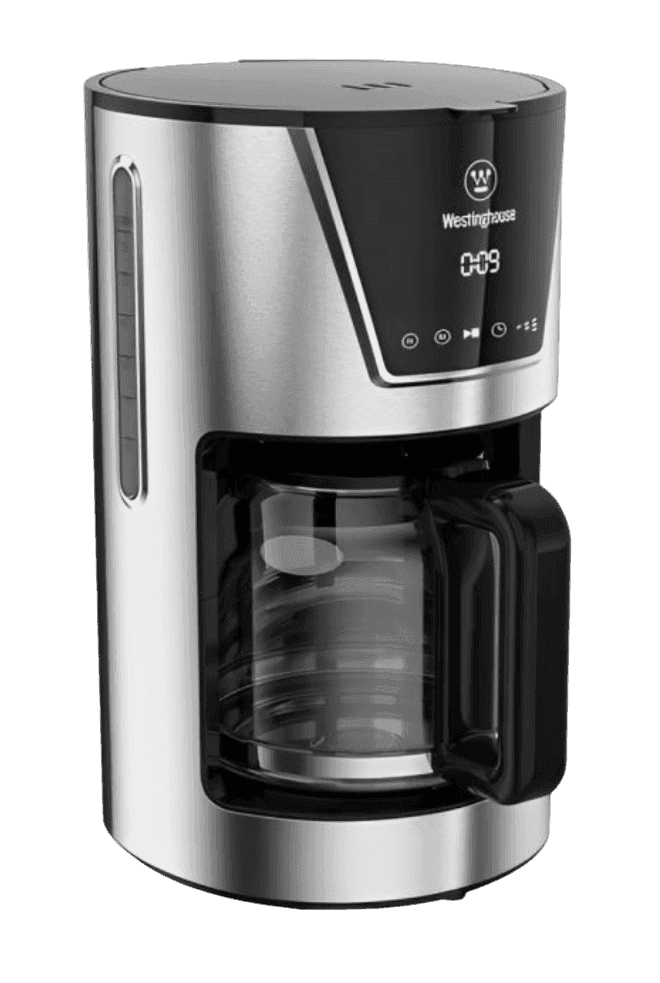 CAFETERA WHESTINGHOUSE 1,5L DIGITAL DE ACERO INOXIDABLE
