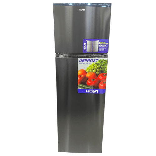 REFRIGERADOR 260 LITROS DEFROST C/BLACK INOX - HOVA