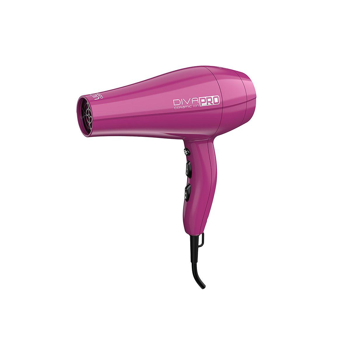 SECADOR DE PELO GAMA DIVA SALON PRO 4D ROSADA