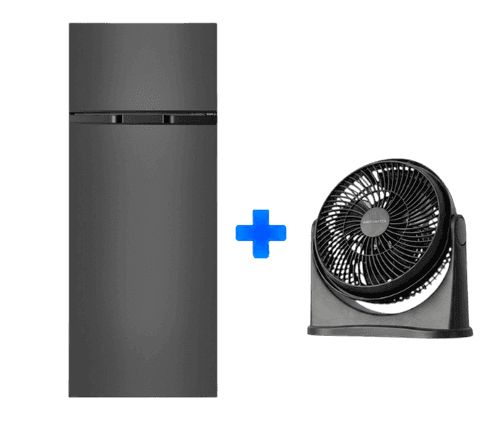REFRIGERADOR TCL 210L DIFROST + VENTILADOR DE 20 CM